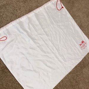 Large Coach Dust Bag